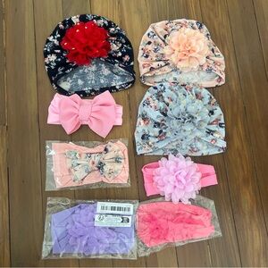 Baby Hat & Bow Set